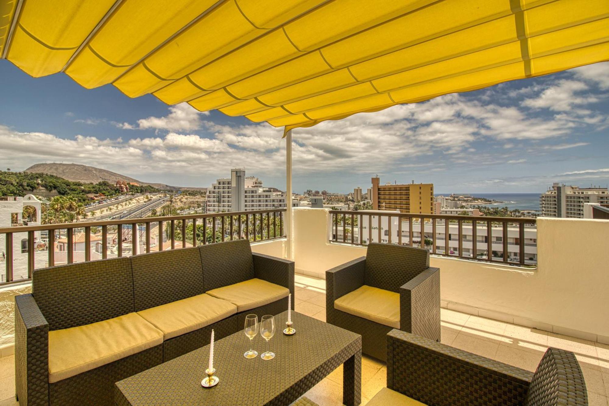 Penthouse Sea View Jacuzzy Terrace & Pool Apartman Playa Feñabe Kültér fotó