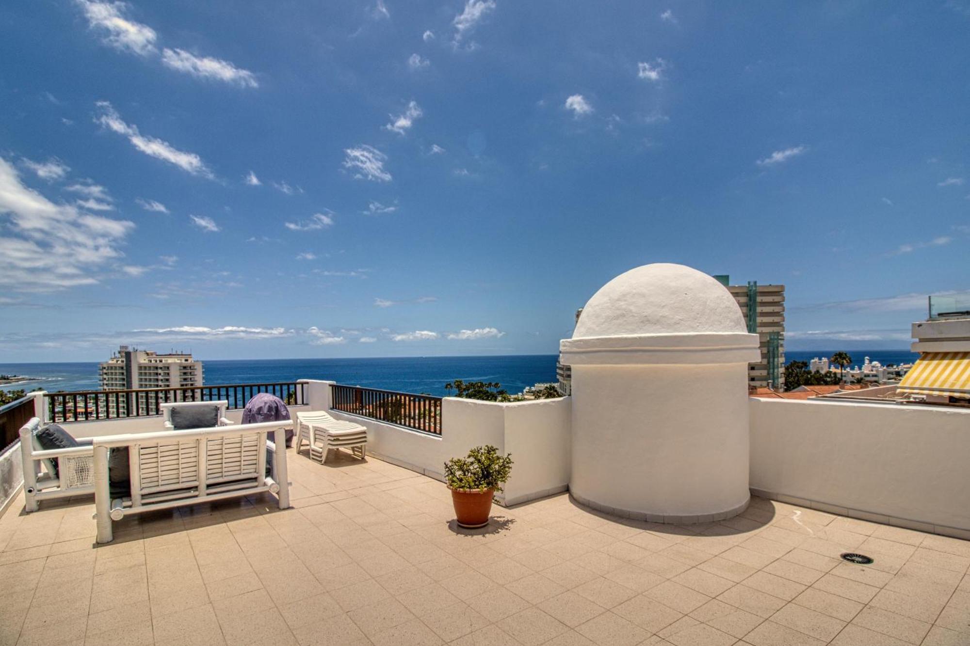 Penthouse Sea View Jacuzzy Terrace & Pool Apartman Playa Feñabe Kültér fotó