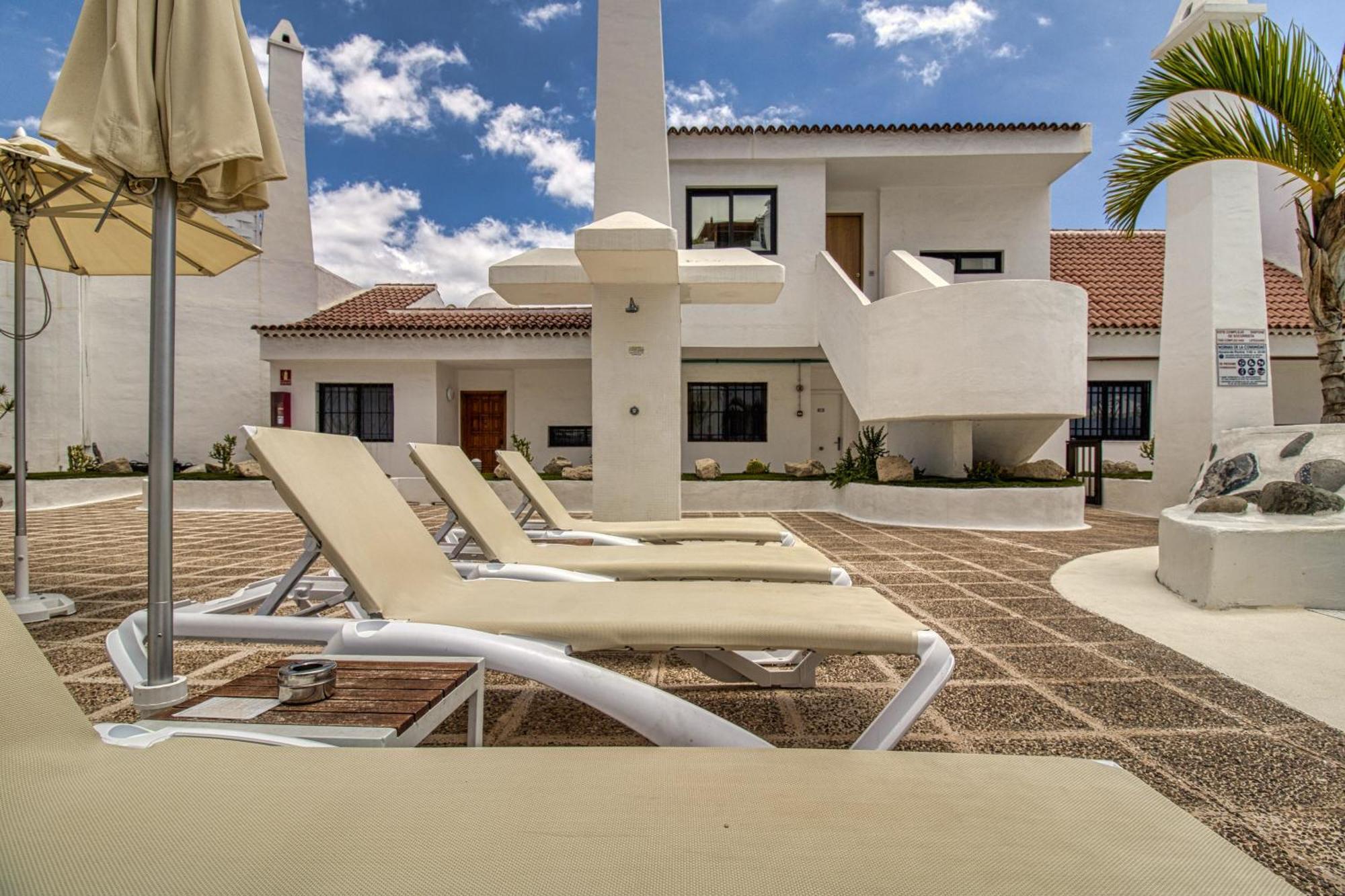 Penthouse Sea View Jacuzzy Terrace & Pool Apartman Playa Feñabe Kültér fotó
