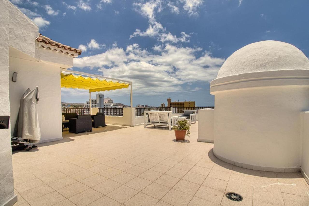 Penthouse Sea View Jacuzzy Terrace & Pool Apartman Playa Feñabe Kültér fotó