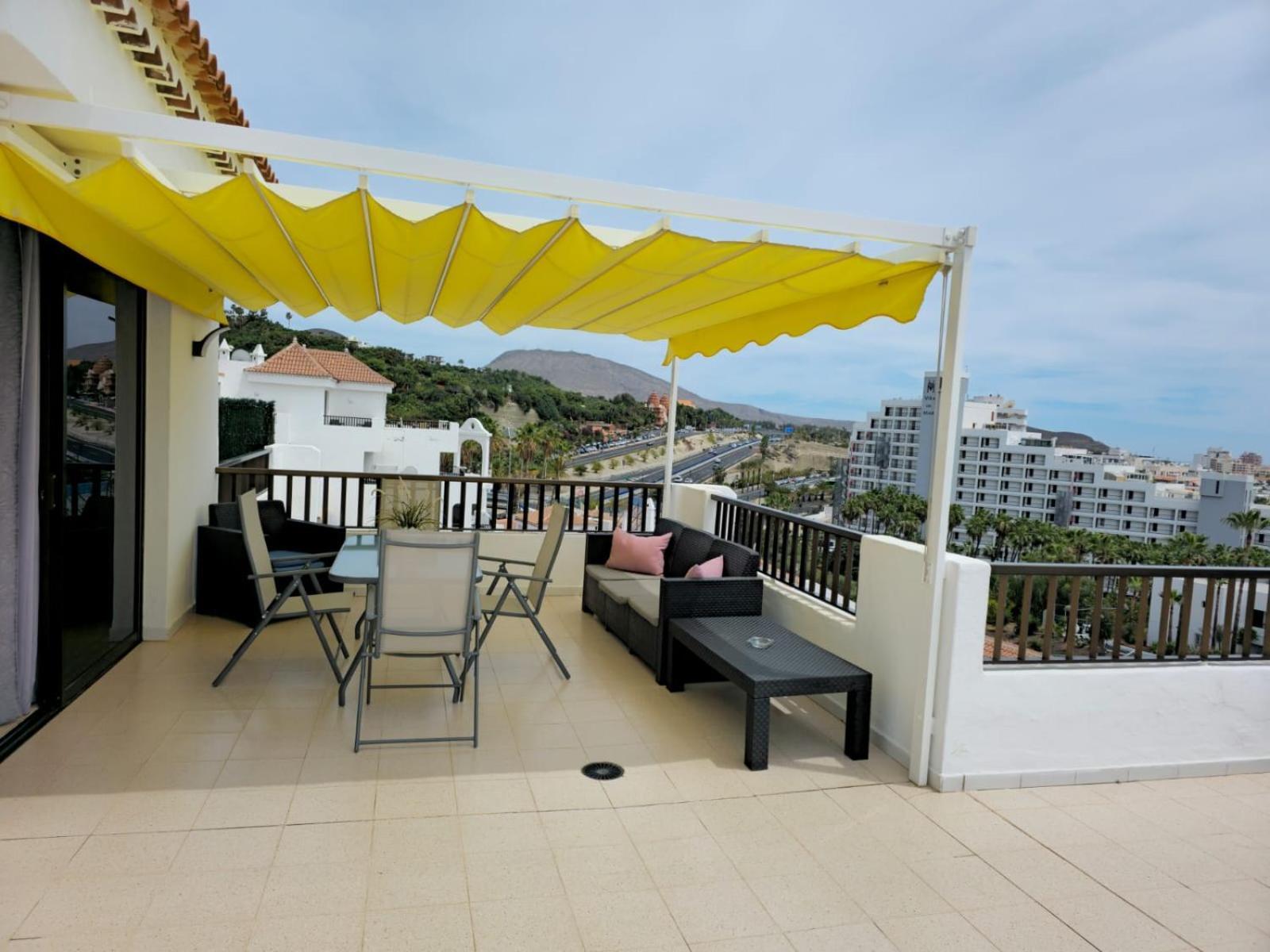 Penthouse Sea View Jacuzzy Terrace & Pool Apartman Playa Feñabe Kültér fotó