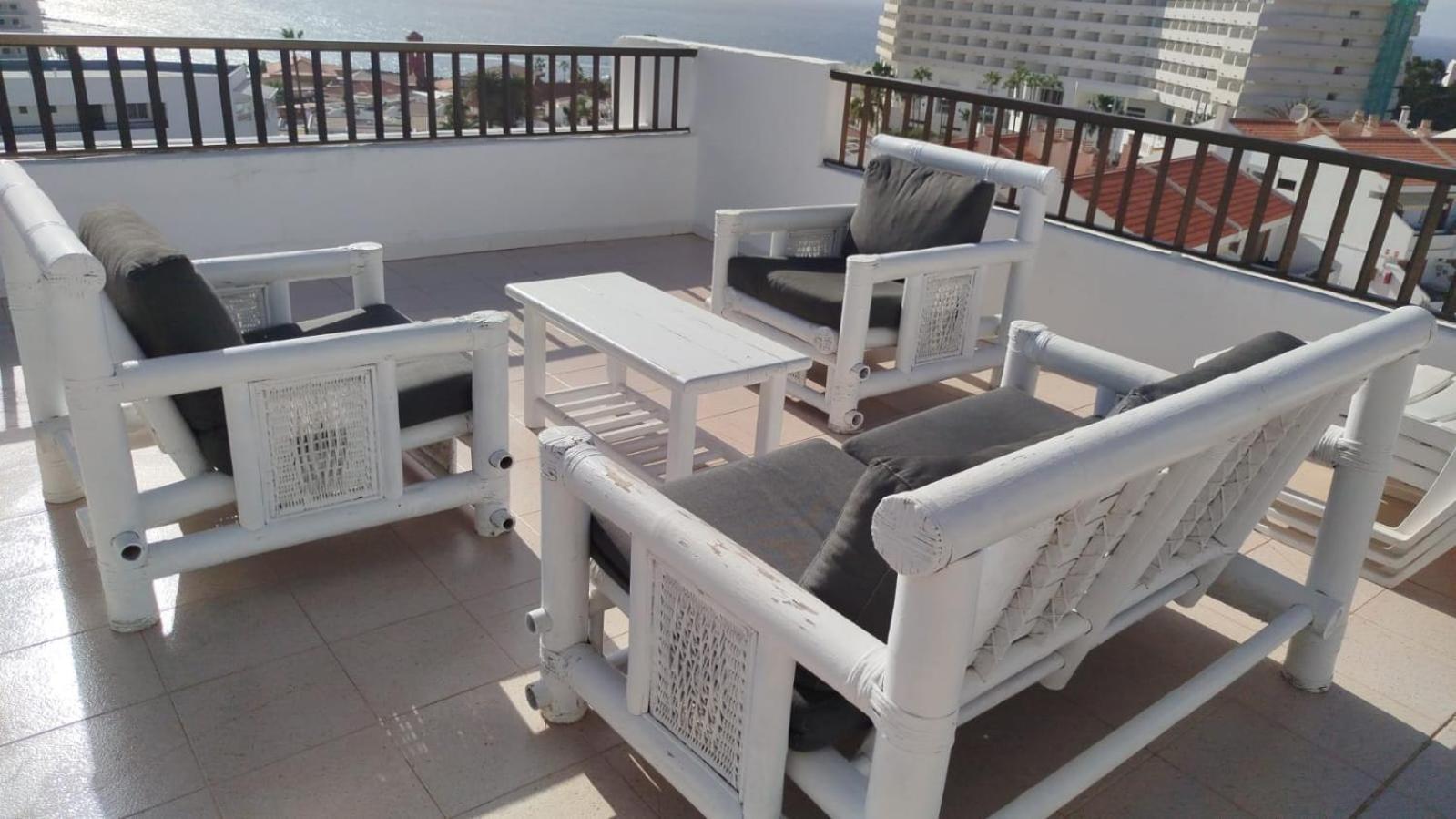 Penthouse Sea View Jacuzzy Terrace & Pool Apartman Playa Feñabe Kültér fotó